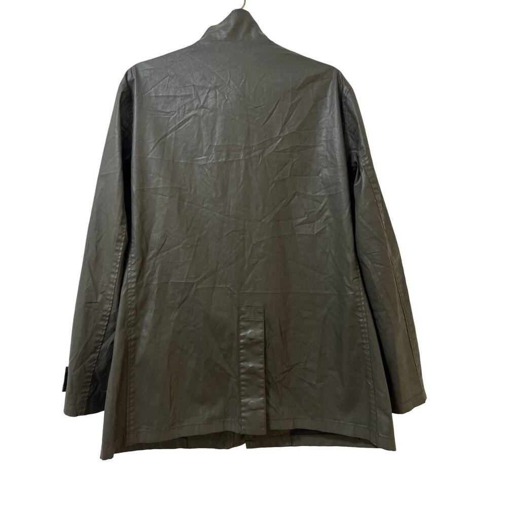 John Varvatos Collection Kara‎ Cotton Full Zip Jacket EU 50 US L Teakwood READ - Picture 2 of 15